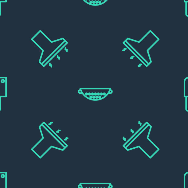 设定线厨房滤器、抽风机和肉图片下载