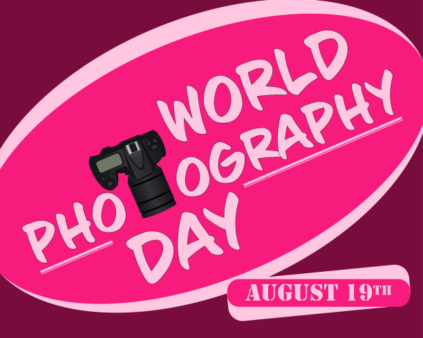 8月19日世界摄影日横幅图片下载