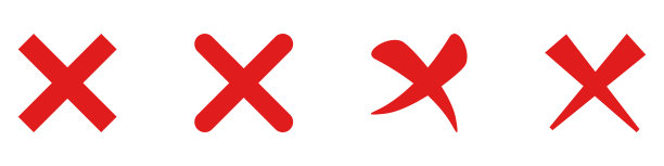 红十字标志集。马克collection.Vector错了。图片下载