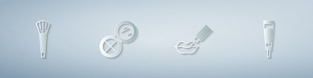 用化妆刷上妆唇粉图片下载