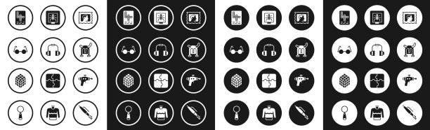 设置邮票耳机眼镜图片下载