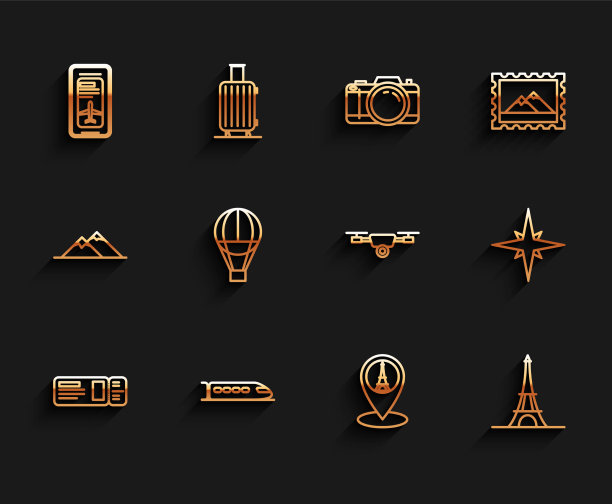 用智能手机设定线路旅行火车票图片下载