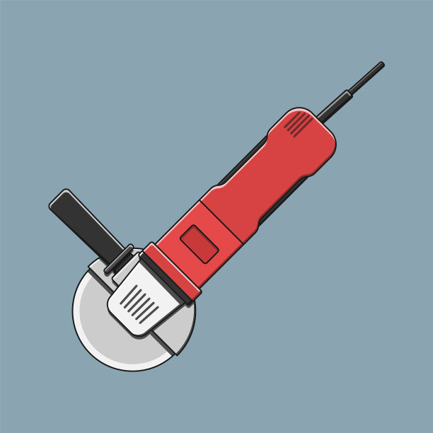 隔离背景角磨床图片下载