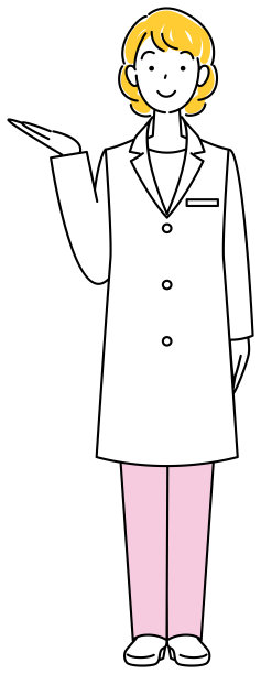 可爱的女士在白色的指示。全身插图。向量。图片下载