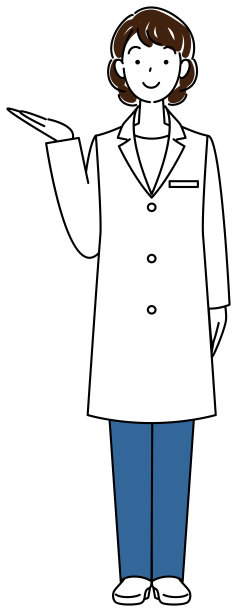 可爱的女士在白色的指示。全身插图。向量。图片下载