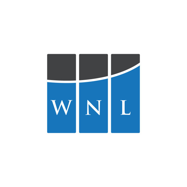 WNL字母logo设计，白底WNL图片下载