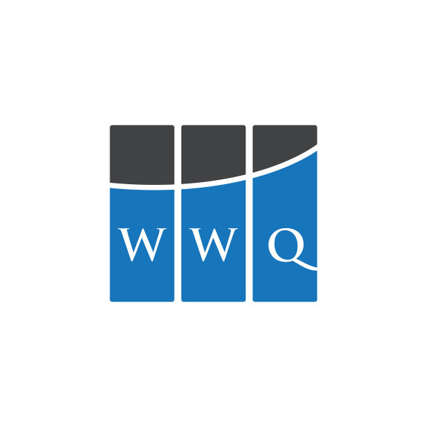 WWQ字母logo设计，白底WWQ图片下载