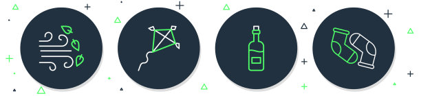 定线风筝瓶酒风天气和图片下载
