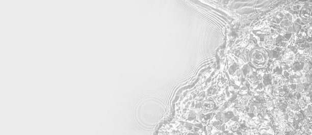 旗帜背景透明米色清澈水波表面纹理图片下载