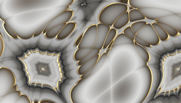 3d渲染，抽象的灰白色背景与金色纹理，人造石纹理，现代墙纸图片下载