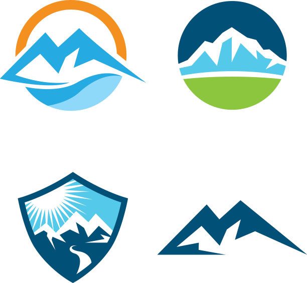 山峰Logo图案图片下载