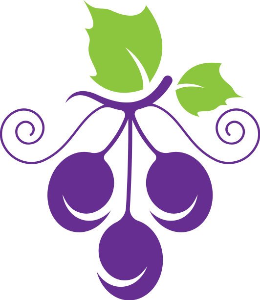 葡萄的标志图片图片下载
