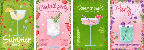 饮料海报果汁封面模板夏天图片下载