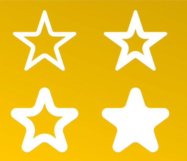 星形星形图标元素图片下载