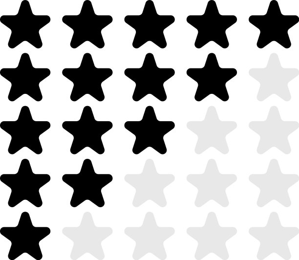 星形星形图标元素图片下载