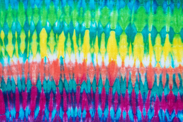 扎染图案织物纹理背景。图片下载