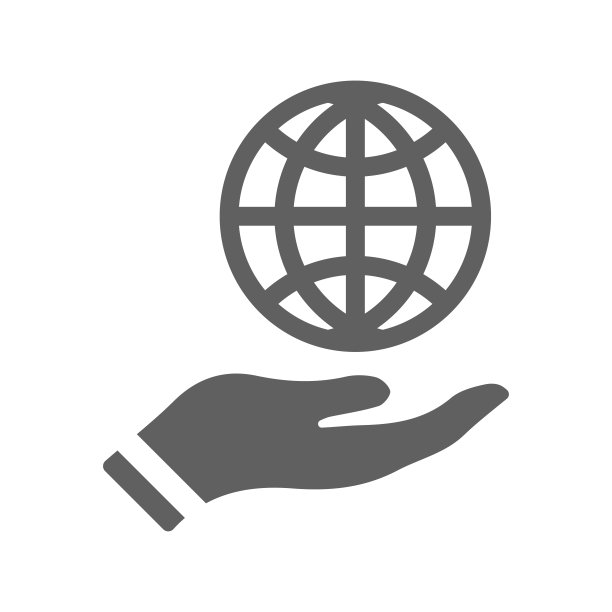 搜索引擎优化全球偶像。灰色的矢量图形。图片下载