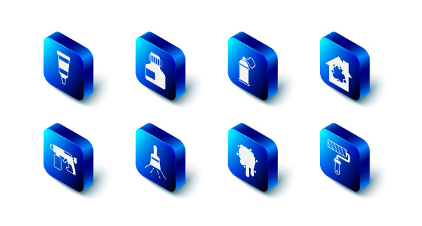 集颜料水粉罐颜料喷绘罐图片下载