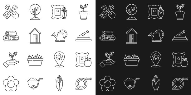 设置线花园水管或消防水管苹果在图片下载