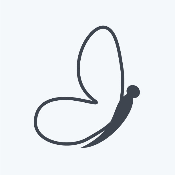 图标蝴蝶2适合动物符号字形图片下载