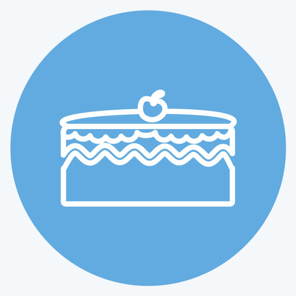 图标蛋糕适合党的象征蓝色的眼睛图片下载