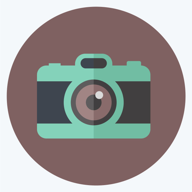 图标相机适合婚礼标志平图片下载