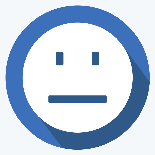 表情图标直脸表情适合表情图片下载