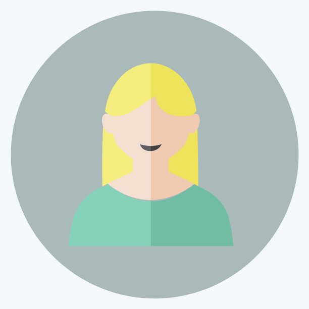 图标女性用户适合网页界面图片下载