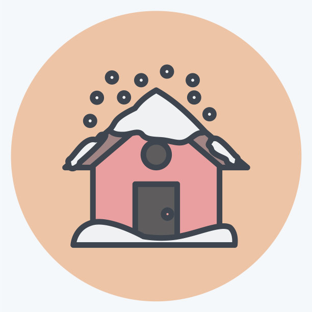 图标大雪适合作为灾难的象征图片下载