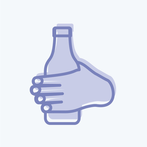 图标握瓶适合手的动作图片下载