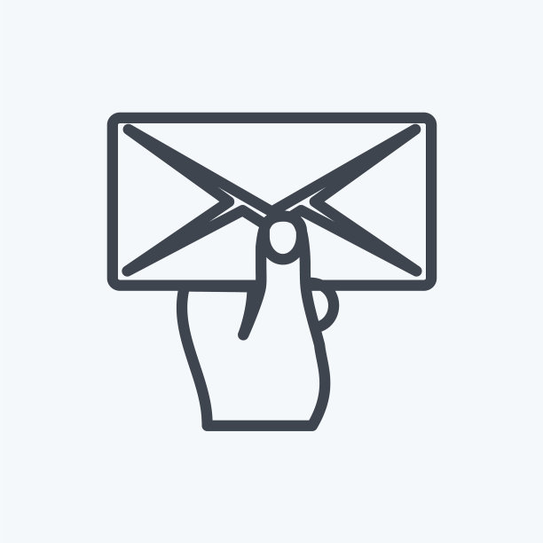 图标保持信封适合手的行动图片下载