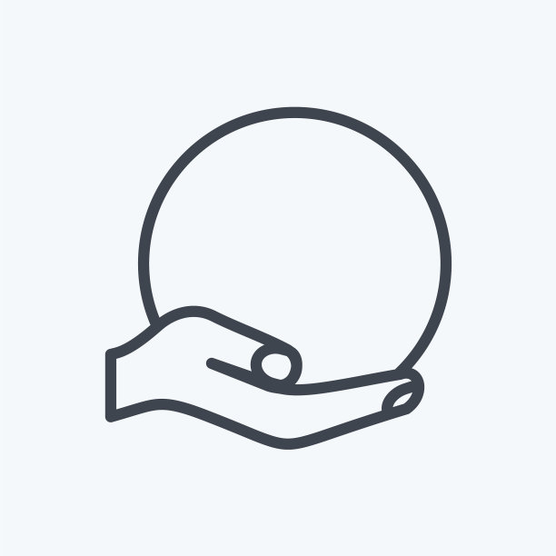 图标保持地球仪适合手的行动图片下载