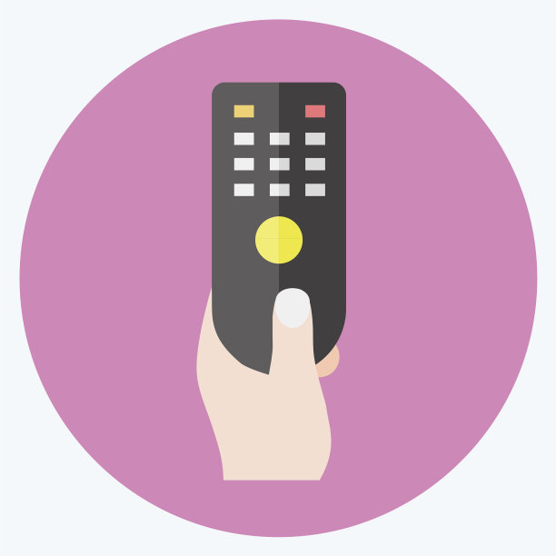 图标保持遥控器适合手的行动图片下载