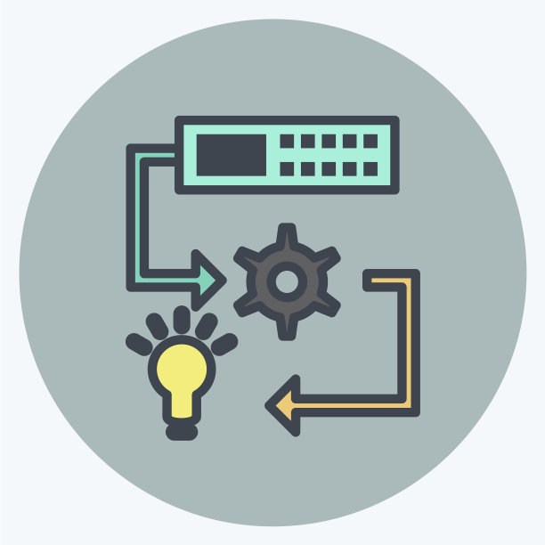 适合于数据分析的图标机器学习图片下载