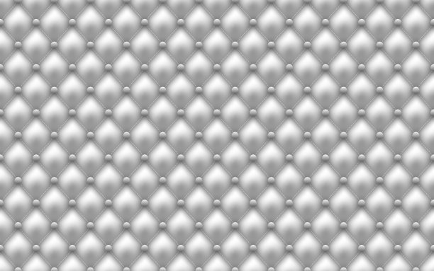 白色扣豪华皮革图案与黑色对角缝纫针。矢量溢价背景钻石形状元素。豪华图案页填充，包装纸，墙纸图片下载