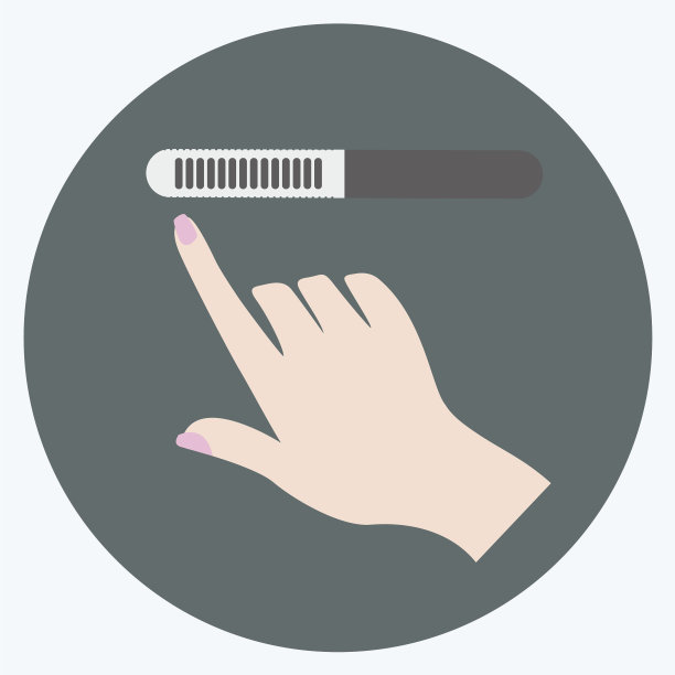 图标指甲锉适合美容护理符号图片下载