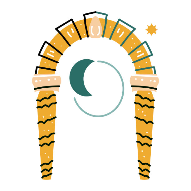 拱门在墙面上以米色琢石和石灰华大理石为经典风格图片下载