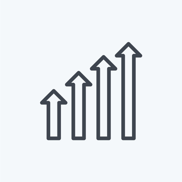 适用于数字网络的收入图标图片下载
