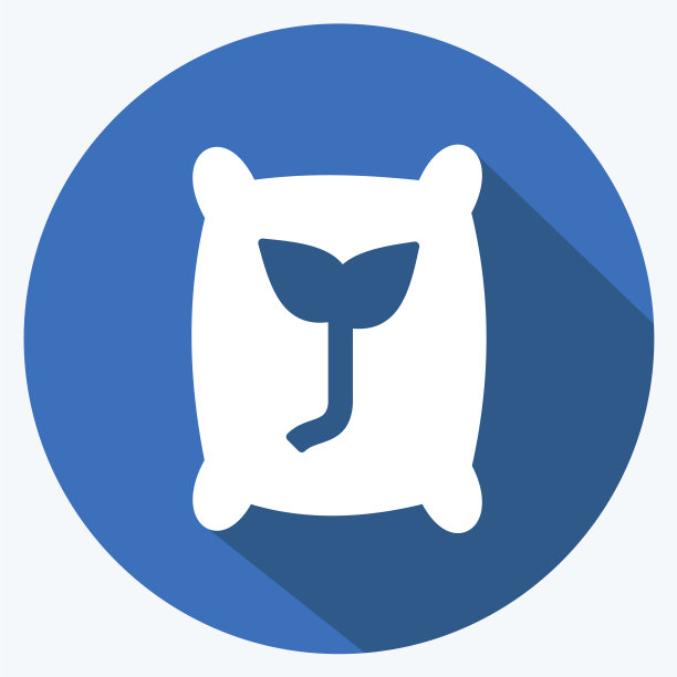 图标种子适合花园符号长影图片下载