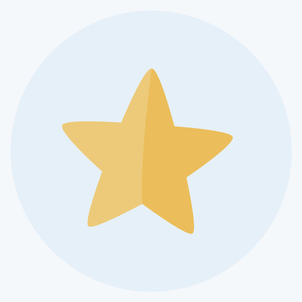 图标海星适合扁平动物符号图片下载