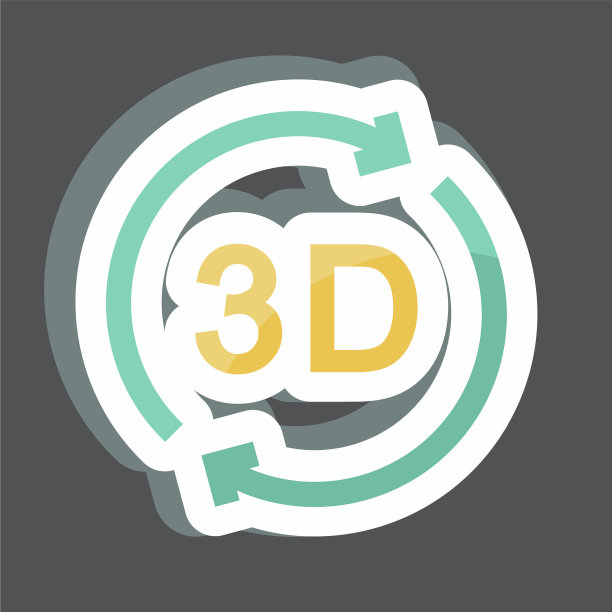 贴纸3d旋转适合信息图图片下载