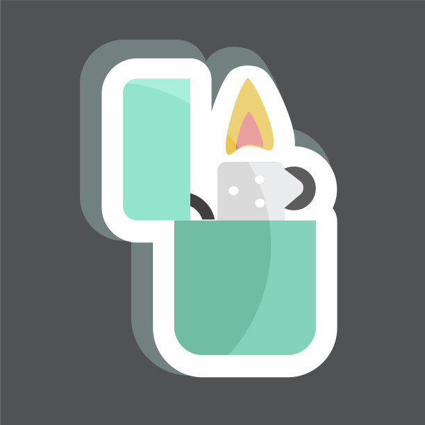 贴纸打火机适合男士配件图片下载