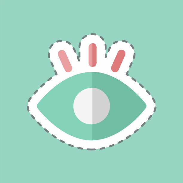 不干胶线条切割视觉适合数码网版图片下载