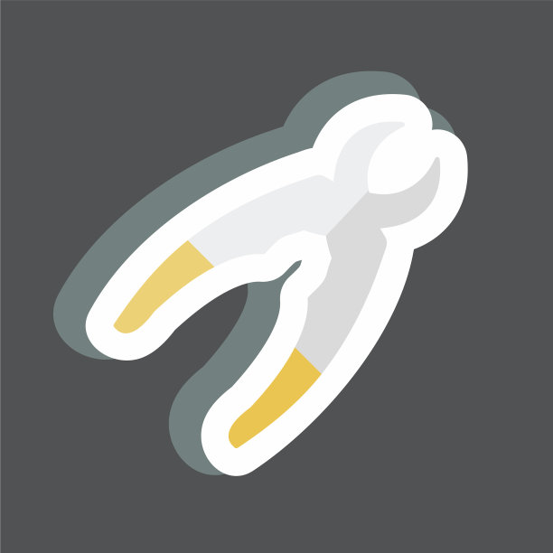 贴纸钳适合园林符号简单图片下载