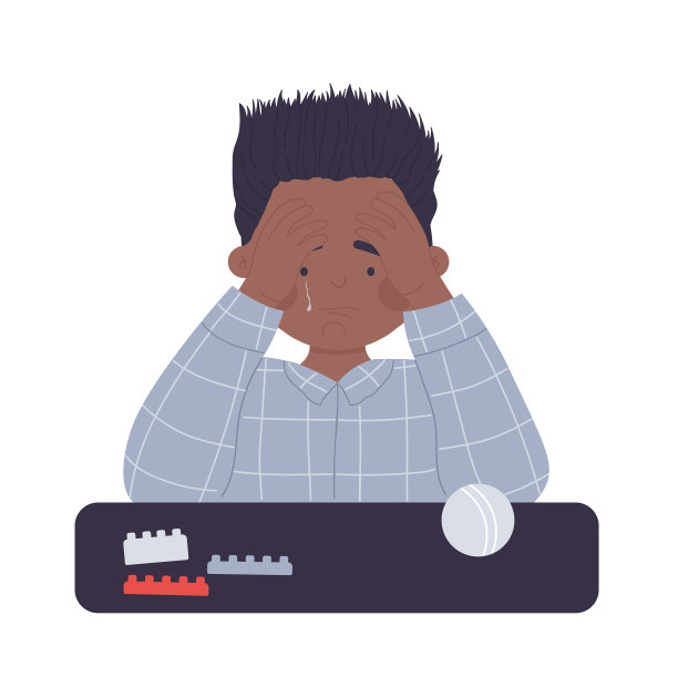 哭泣沮丧的小男孩图片下载