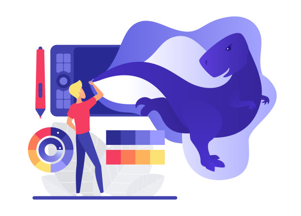 数字艺术上的软件绘画电子设备图片下载