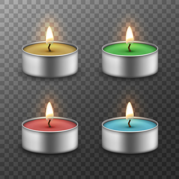 3d蜡烛设置现实燃烧的蜡烛图片下载