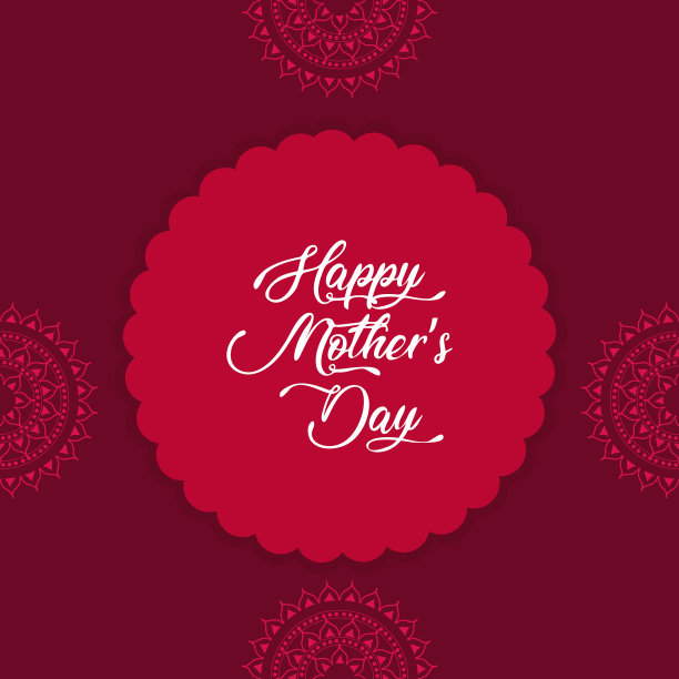 母亲节快乐贺卡设计图片下载