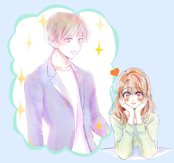 一个想要爱上帅哥的女人图片下载