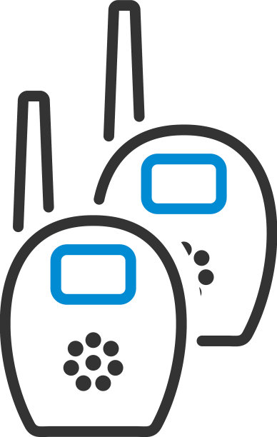 婴儿无线电监视器图标图片下载